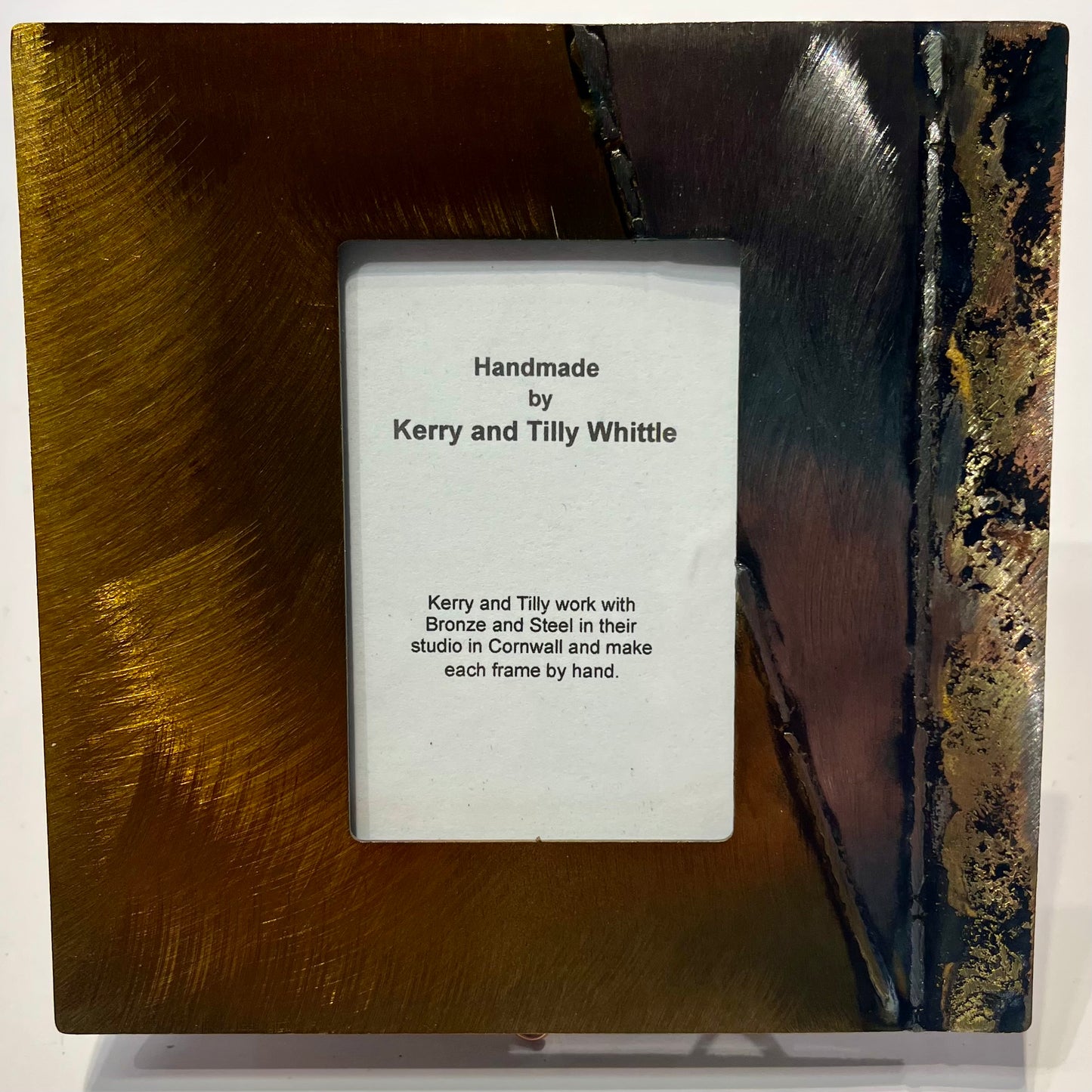 Whittle Design, Small Bronze Colour Picture Frame no36