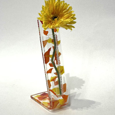 Glass Flower Pocket