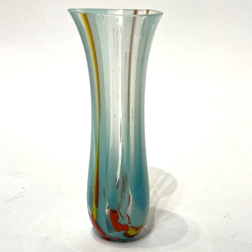 Slump Vase Drop glass by Louise Coultas