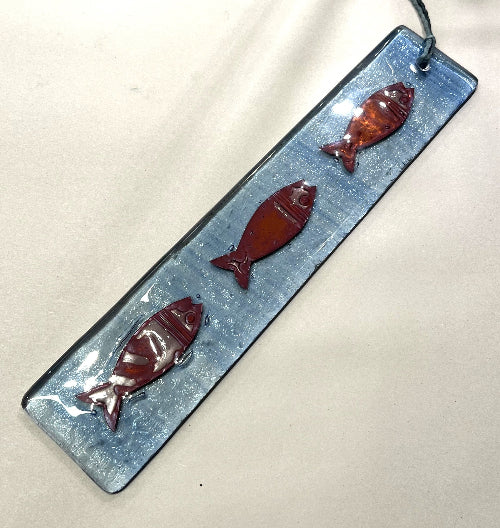 Greg Anston Race, Glass Fish Wall Hanging