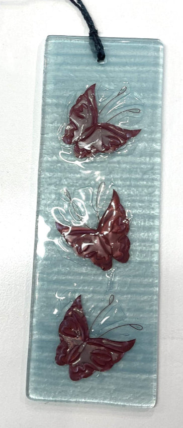 Greg Anston Race, Glass Butterfly Wall Hanging