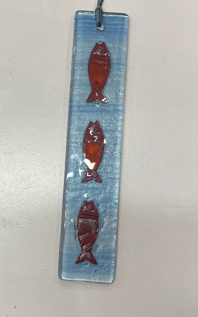 Greg Anston Race, Glass Fish Wall Hanging