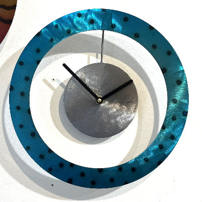 Round Steel  Wall Clock