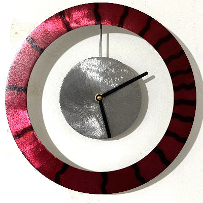 Round Steel Wall Clock