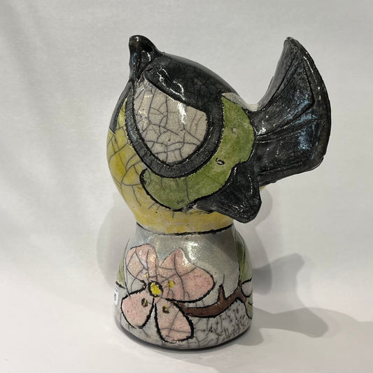 Small Bird (Raku Fired) Great tit 1
