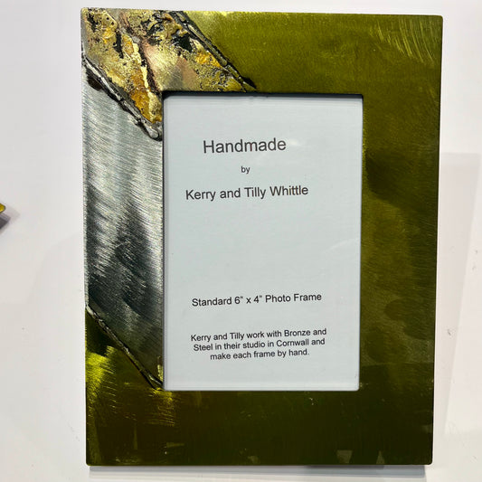 Whittle Design, Standard Yellow/Green Picture Frame no26