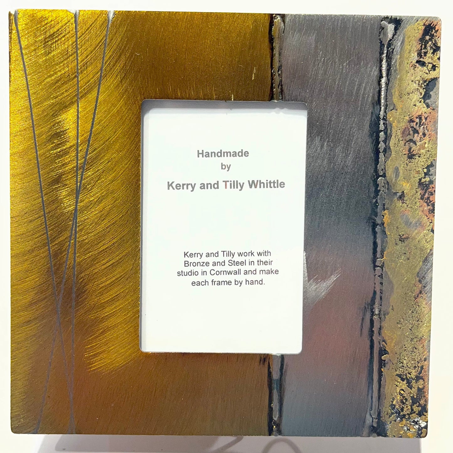 Whittle Design, Small Bronze Colour Picture Frame no35