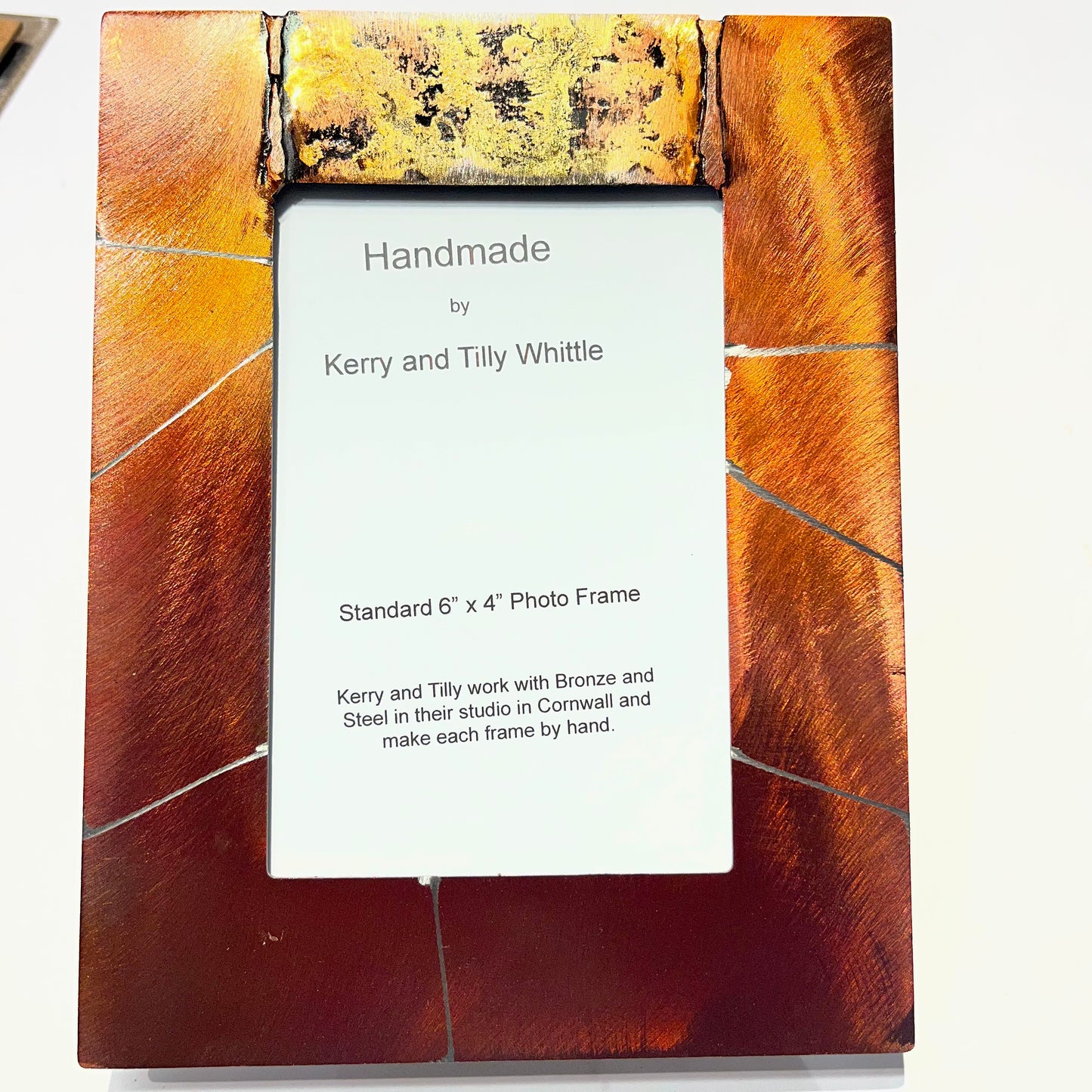 Whittle Design, Standard copper red Picture Frame no37