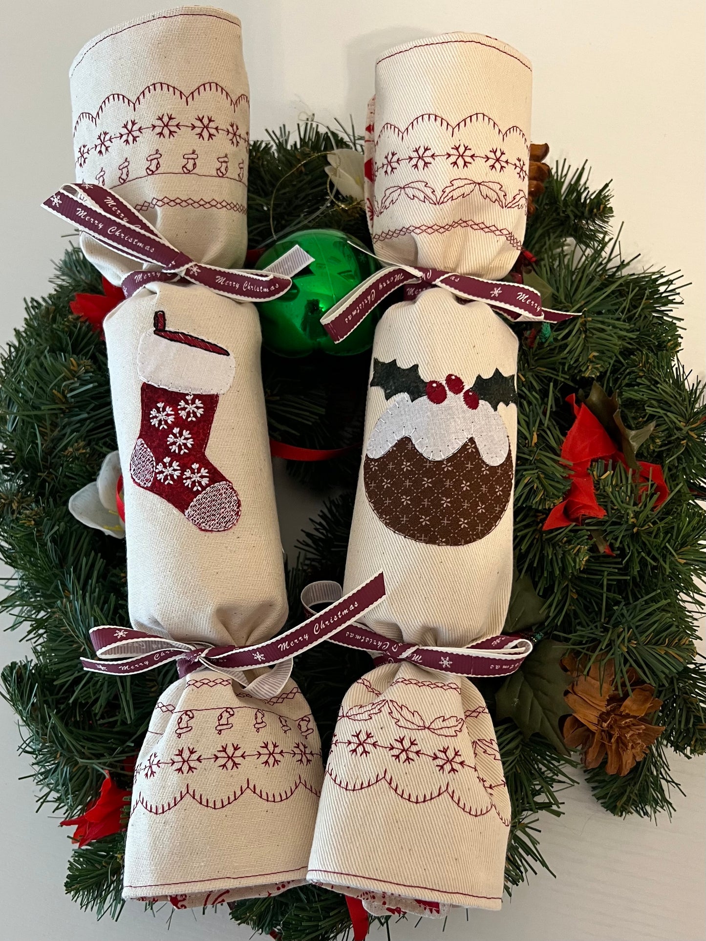 Luxury reusable Christmas Crackers