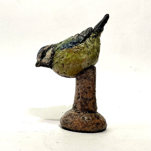 Ceramic bird sculpture by Rachel Slade