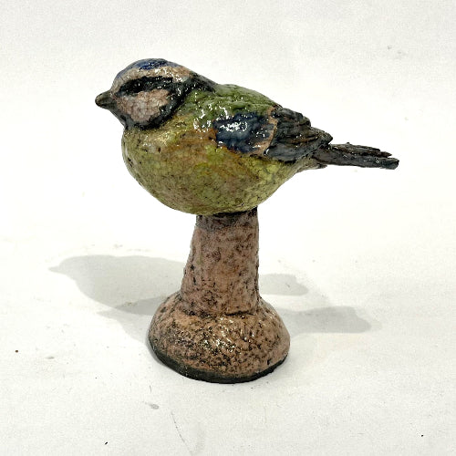 Ceramic bird sculpture by Rachel Slade