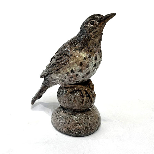 Ceramic bird sculpture by Rachel Slade