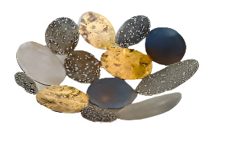 Pebble Metal bowl