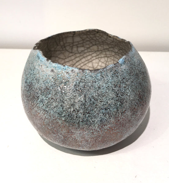 Susan Luker, Hand Pinched Raku Pot