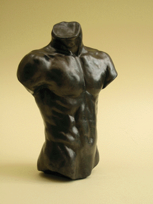 Charlotte Marlow - Male Torso Sculpture